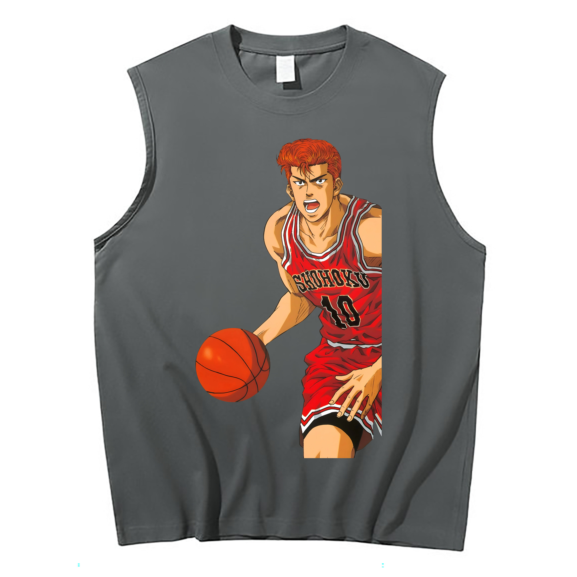 （画像用） SLAM DUNK／スラムダンク コットン100％タンクトップ（フロントプリント）